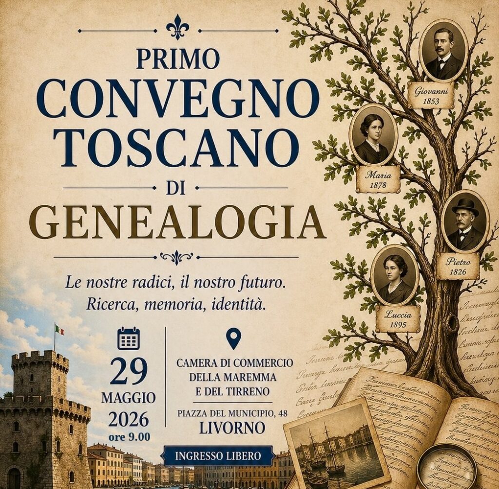 Il Portale Antenati al primo Convegno toscano di genealogia, “Le nostre radici, il nostro futuro. Ricerca, memoria, identità”